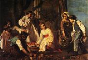 Alexandre Antigna Corpus Christi Day USA oil painting reproduction